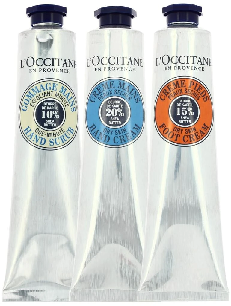 商品L'Occitane|L'Occitane欧舒丹 乳果木手足护理套装 3 x 75ml,价格¥486,第1张图片