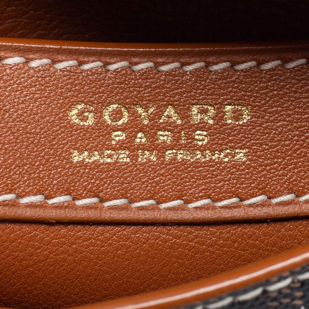 Goyard Brown Goyardine Coated Canvas and Leather Double Flap Continental Wallet商品第10张图片规格展示
