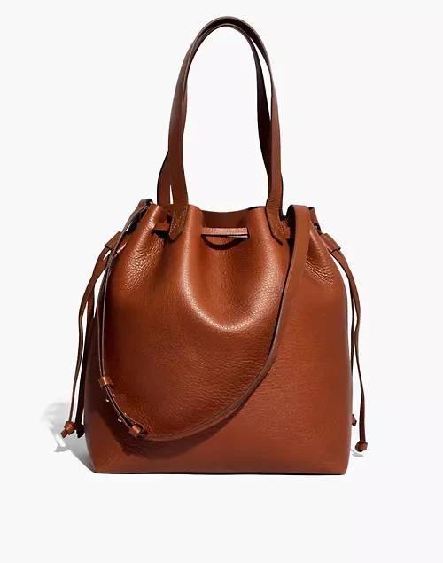 商品Madewell|中号 Drawstring Transport 带抽绳托特吧,价格¥1322,第1张图片