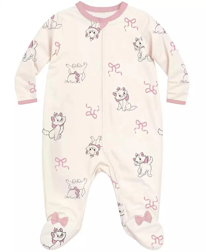 商品Disney|Baby Girls 2-Piece Marie The Cat Sleep N Play Coverall and Headband Set,价格¥148,第3张图片详细描述