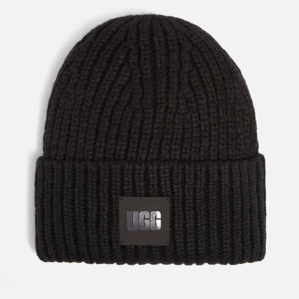 商品UGG|UGG Airy Ribbed Knit Beanie,价格¥291,第1张图片