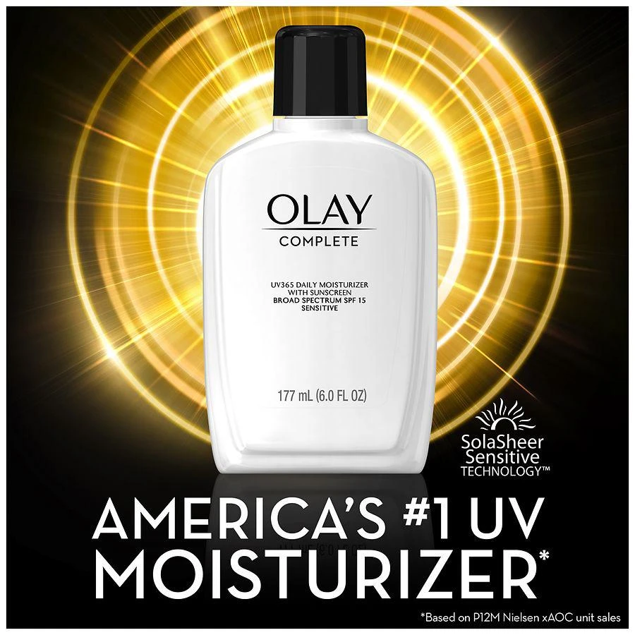 商品Olay|Lotion Moisturizer with SPF 15, Sensitive Skin Fragrance-Free,价格¥141,第2张图片详细描述