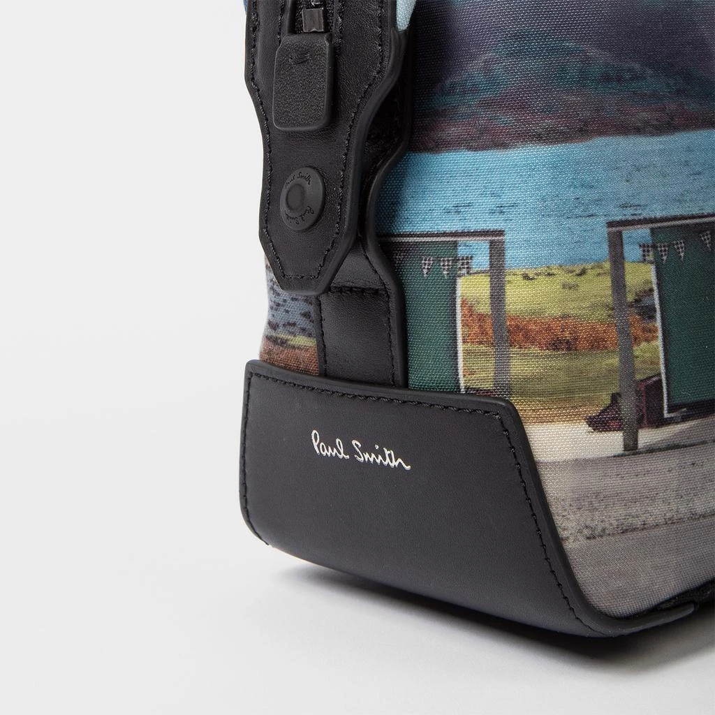 商品Paul Smith|Paul Smith Graphic Print Shell and Leather Wash Bag,价格¥1183,第2张图片详细描述