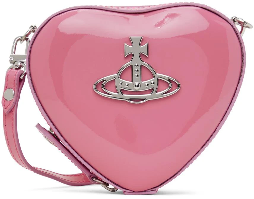 商品Vivienne Westwood|Pink Mini Louise Heart Crossbody Bag,价格¥3565,第1张图片