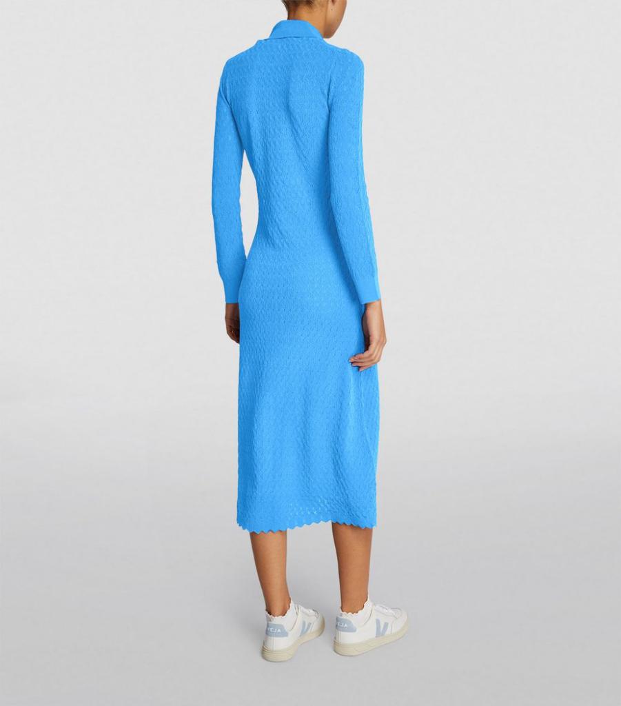 Long-Sleeved Midi Dress商品第3张图片规格展示