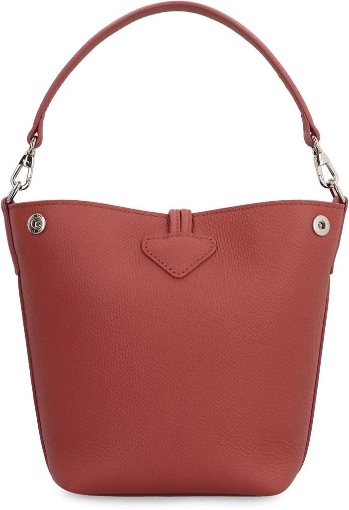 商品Longchamp|Longchamp Le Roseau Xs Leather Bucket Bag,价格¥3810,第4张图片详细描述