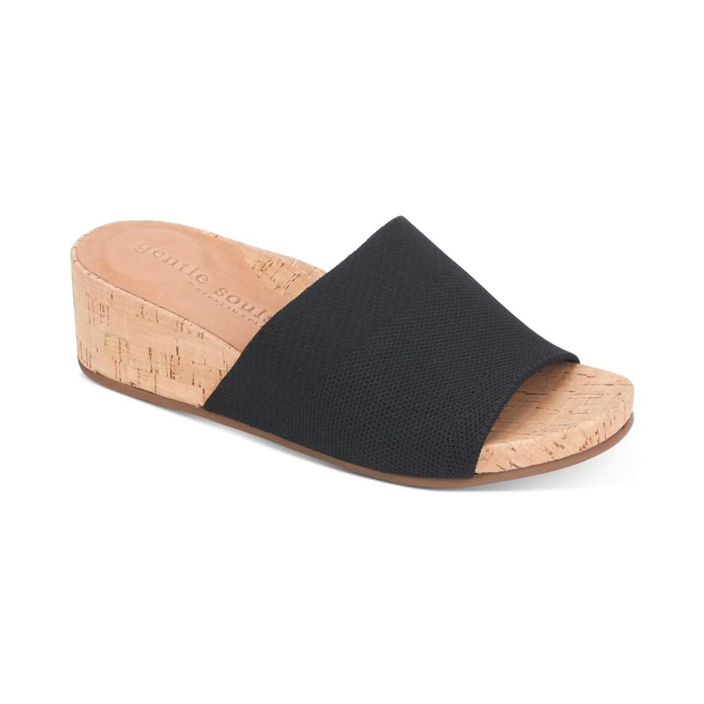 商品Gentle Souls|Women's Gisele Wedge Slide Sandals,价格¥1507,第1张图片