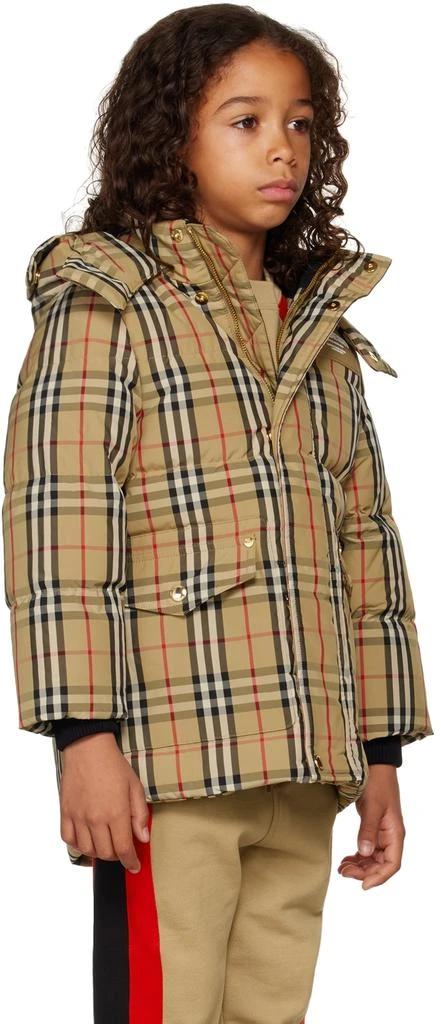 商品Burberry|Kids Beige Aubin Down Coat,价格¥4767,第2张图片详细描述