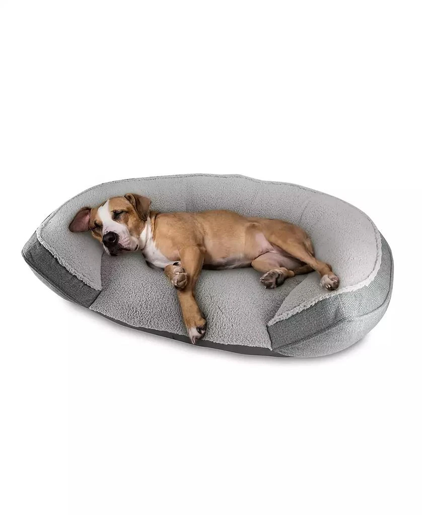 商品Macy's|Arlee Step In Oval Round Cuddler Pet Dog Bed,价格¥1930,第1张图片