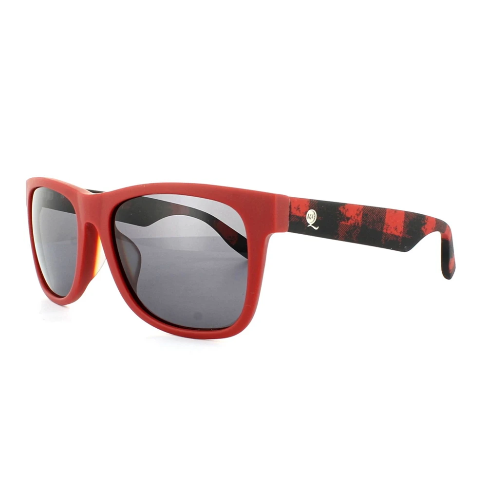 商品[国内直发] Alexander McQueen|Alexander McQueen 亚历山大·麦昆 中性红色太阳镜 0033-F-S-SSC,价格¥222,第1张图片