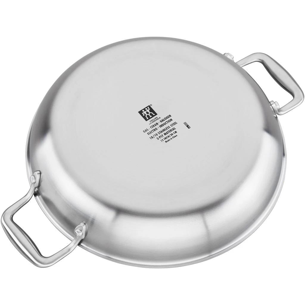 商品ZWILLING|Spirit 3-ply 4-qt Stainless Steel Ceramic Nonstick Braiser,价格¥1117,第4张图片详细描述