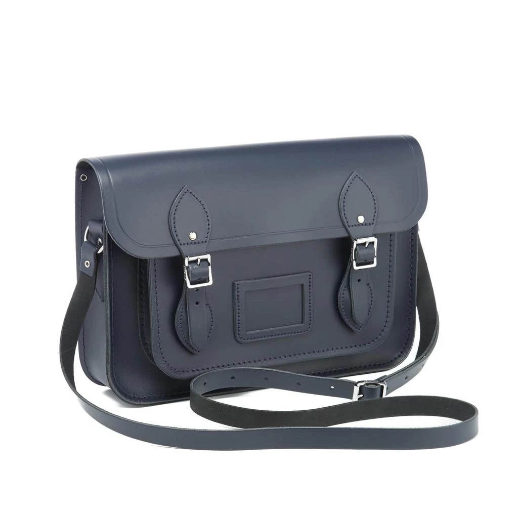 商品The Cambridge Satchel Company|The Cambridge Satchel Company Women's 13 Inch Magnetic Satchel - Navy,价格¥1201,第4张图片详细描述
