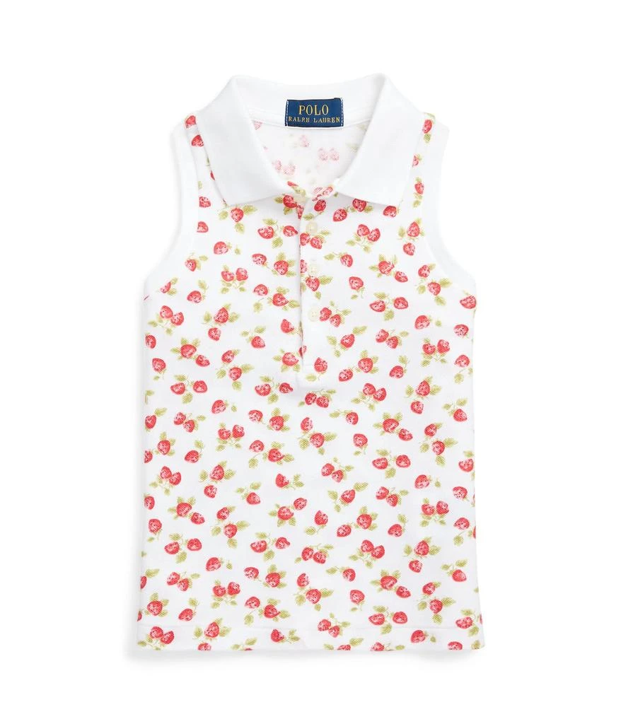 商品Ralph Lauren|Strawberry Mesh Sleeveless Polo Shirt (Toddler),价格¥248,第1张图片