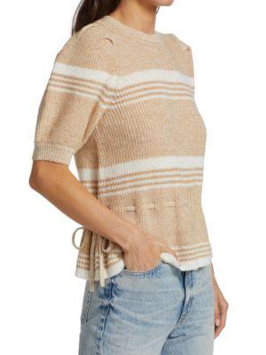 Self-Tie Crochet Sweater商品第3张图片规格展示