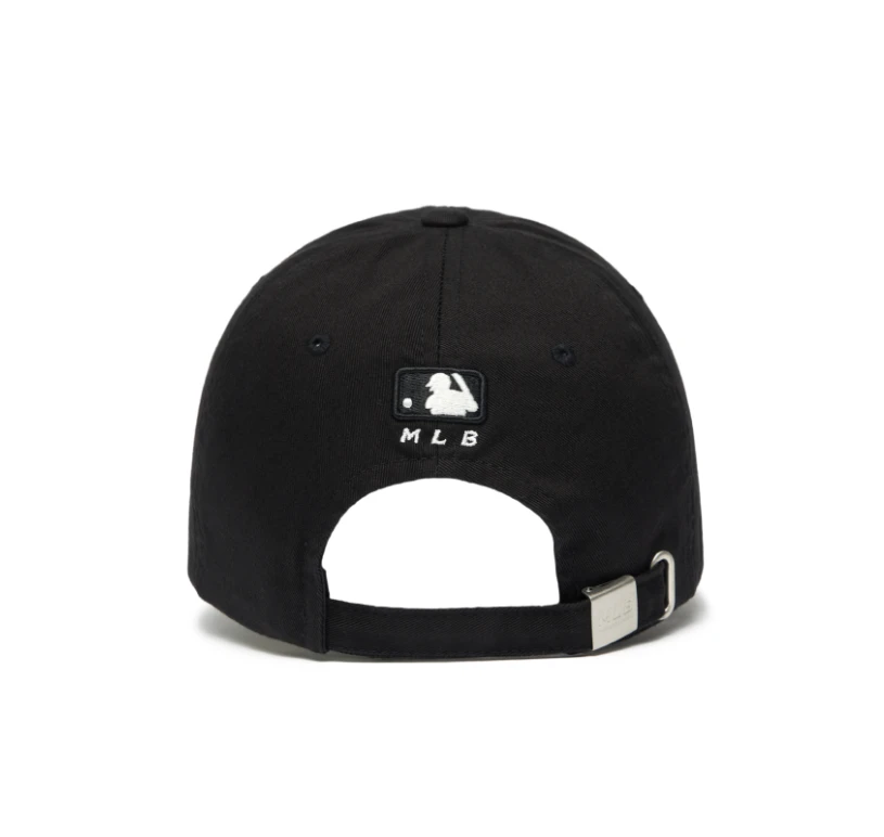 【享贝家】ZY- MLB 美联棒黑色白NY小标棒球帽 男女同款 黑色 3ACP7701NK0030-50BKS 商品