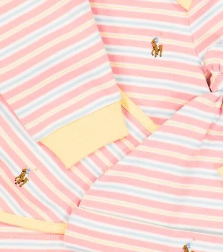 商品Ralph Lauren|Baby top, pants, bib, and beanie set,价格¥827,第2张图片详细描述