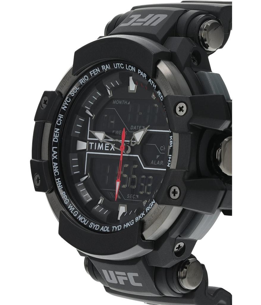 商品Timex|53 mm UFC Tactic Digital Dial Black Resin Strap Watch,价格¥627,第4张图片详细描述