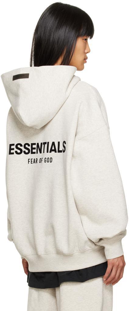商品Essentials|Off-White Flocked Hoodie,价格¥635,第5张图片详细描述