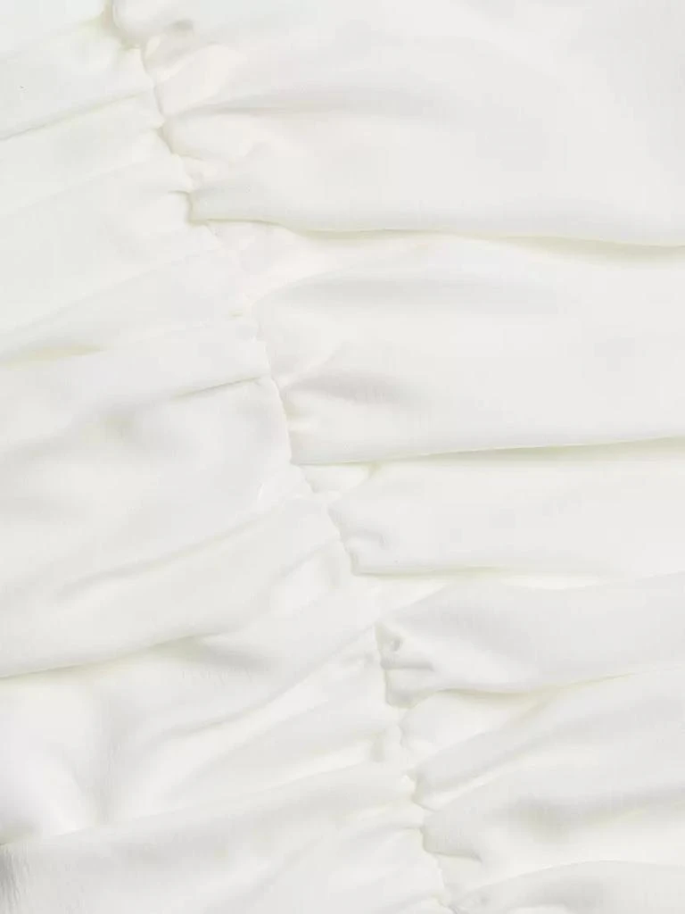 Ruched Bodice Asymmetric Wrap Dress 商品