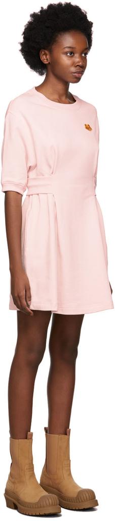 Pink Tiger Crest Sweatshirt Dress商品第2张图片规格展示