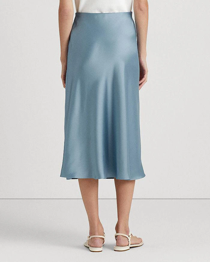 商品Ralph Lauren|Satin Midi Slip Skirt,价格¥552,第3张图片详细描述