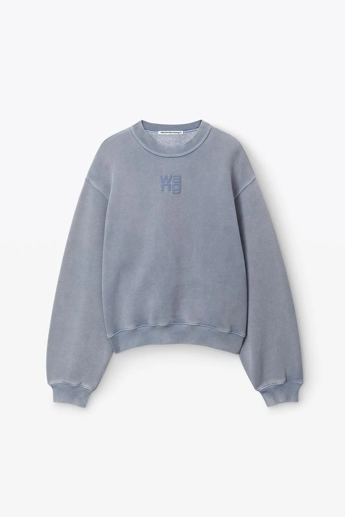 商品Alexander Wang|Puff Logo Sweatshirt In Terry,价格¥2168,第3张图片详细描述