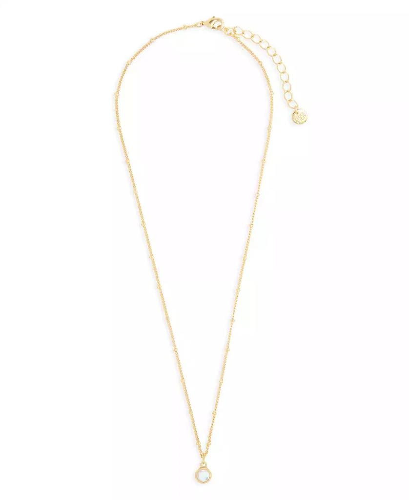 商品brook & york|Lane 14K Gold Plated Pendant Necklace,价格¥849,第1张图片