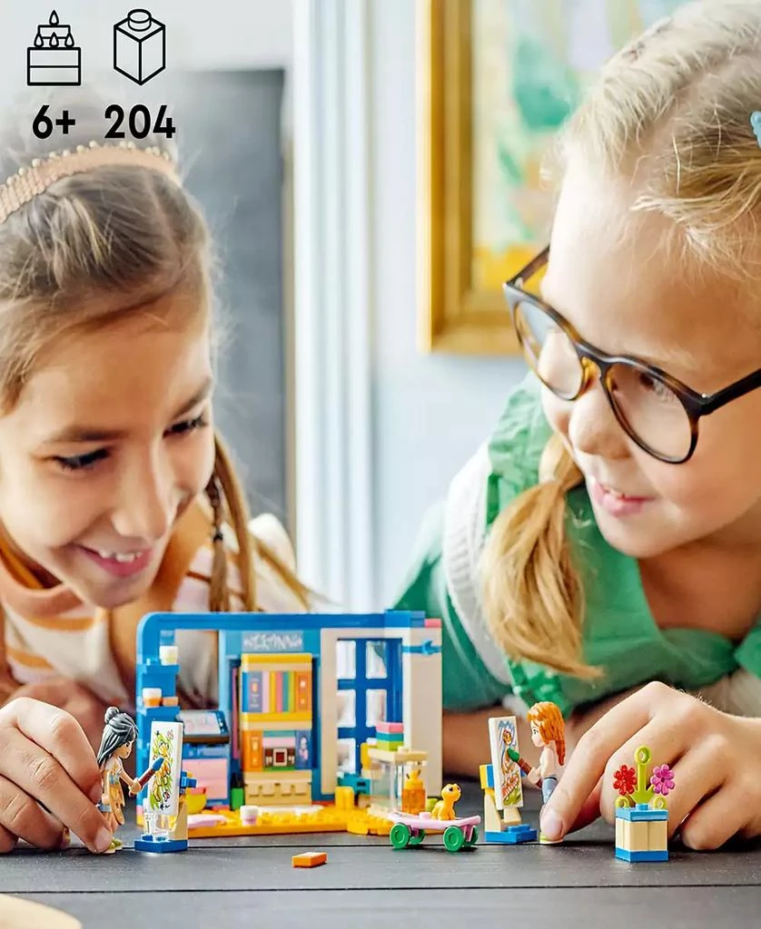 商品LEGO|Friends Liann's Room 41739 Toy Building Set with Liann, Autumn and Gecko Figures,价格¥149,第3张图片详细描述