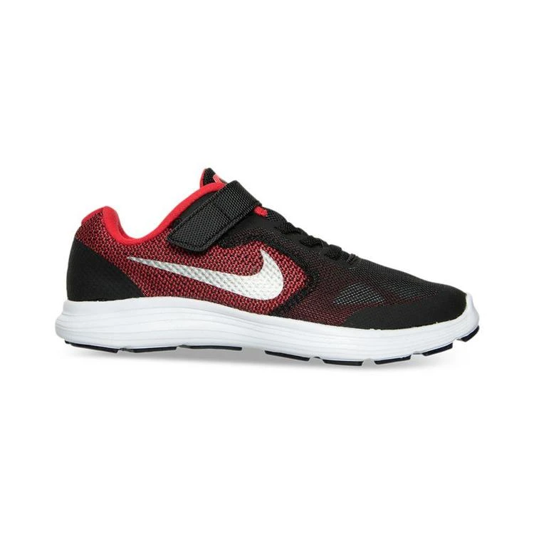 商品NIKE|男小童Little Boys' Revolution 3 Running Sneakers from Finish Line,价格¥262,第3张图片详细描述