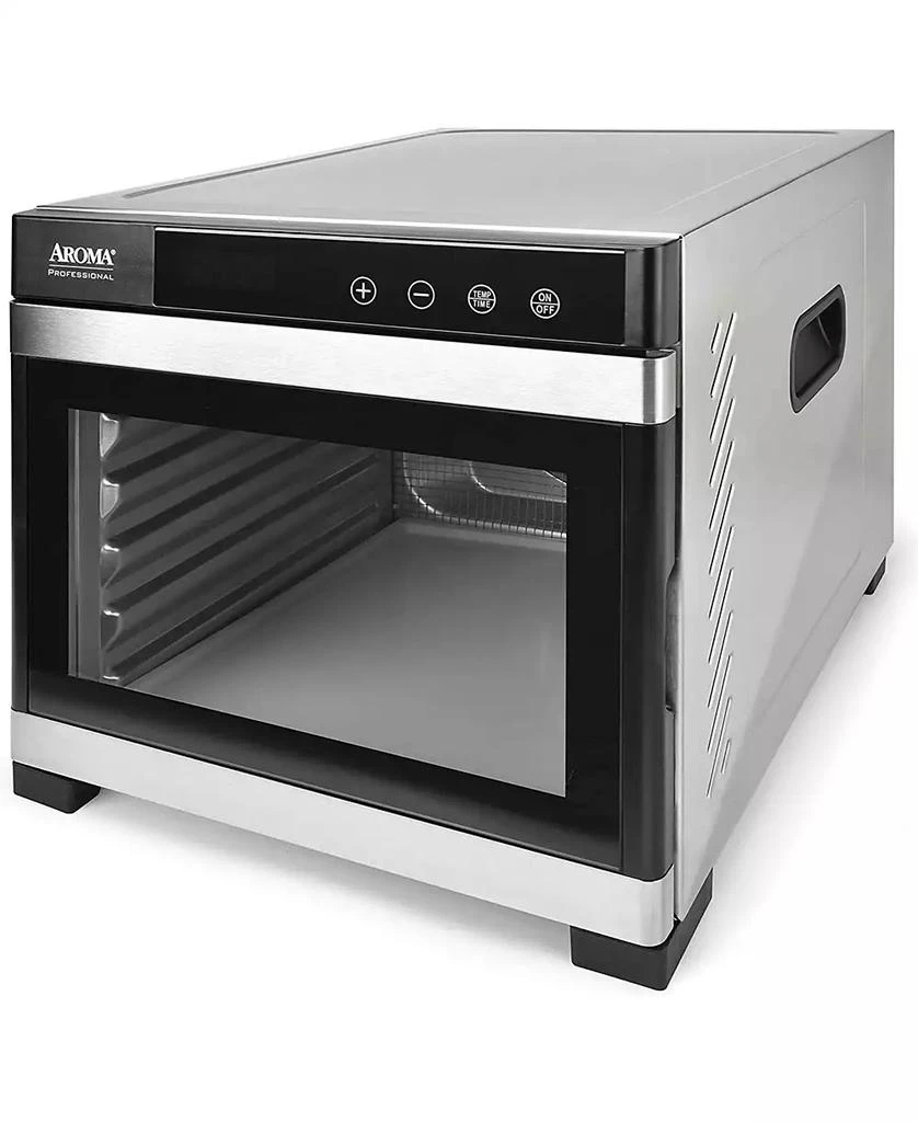 商品Aroma|AFD-965SD 6 Tray Electric Food Dehydrator with Glass Door,价格¥1333,第5张图片详细描述