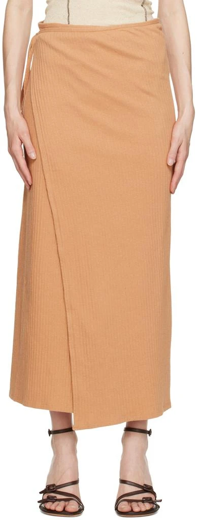 商品Baserange|Brown Brig Skirt,价格¥1019,第1张图片