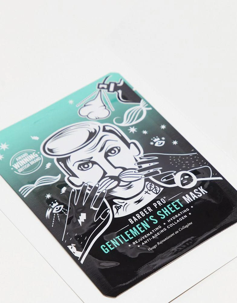 商品BARBER PRO|BARBER PRO Christmask Card with Gentleman's Face Mask,价格¥33,第2张图片详细描述