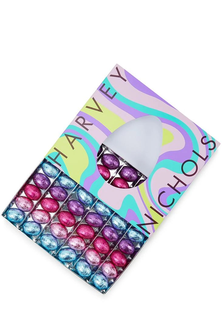 商品Harvey Nichols|Disco Eggs Foiled Chocolate Praline Eggs Gift Box 360g,价格¥45,第2张图片详细描述