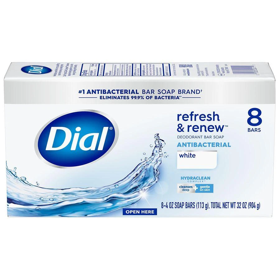 商品Dial|Antibacterial Deodorant Bar Soap White,价格¥75,第2张图片详细描述