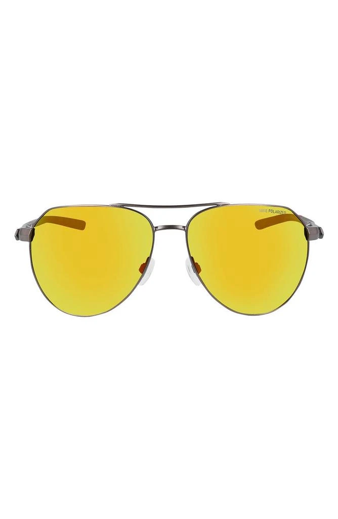 商品NIKE|Club Nine 60mm Polarized Aviator Sunglasses,价格¥638,第1张图片