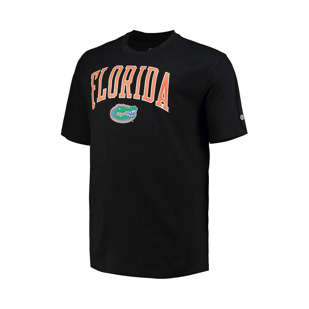 商品CHAMPION|Men's Black Florida Gators Big and Tall Arch Over Wordmark T-shirt,价格¥222,第3张图片详细描述