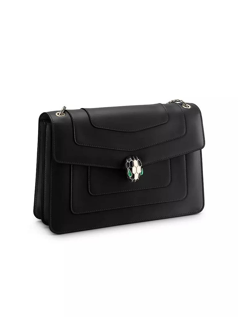 商品BVLGARI|Large Serpenti Leather Shoulder Bag,价格¥32072,第3张图片详细描述