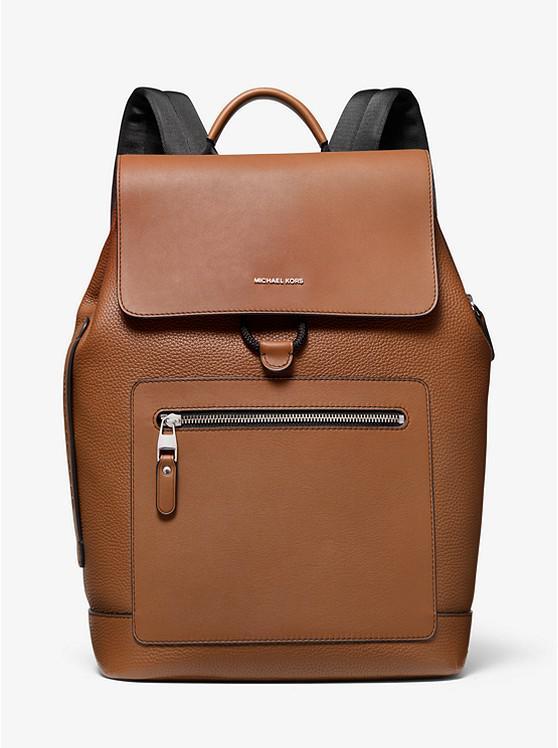 商品Michael Kors|Hudson Pebbled Leather Backpack,价格¥1276-¥2775,第1张图片