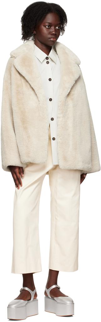 Off-White Savannah Faux-Fur Jacket商品第4张图片规格展示