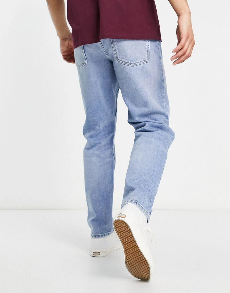 商品Carhartt|Carhartt WIP newel relaxed tapered jeans in blue wash,价格¥1080,第2张图片详细描述