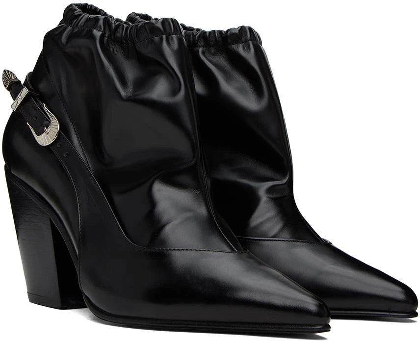 商品Toga Pulla|Black Slingback Boots,价格¥1611,第4张图片详细描述