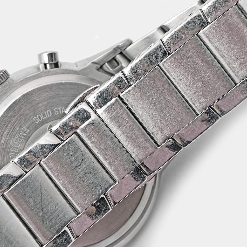 Emporio Armani Cream Stainless Steel Sportivo AR2458 Men's Wristwatch 43 mm商品第9张图片规格展示