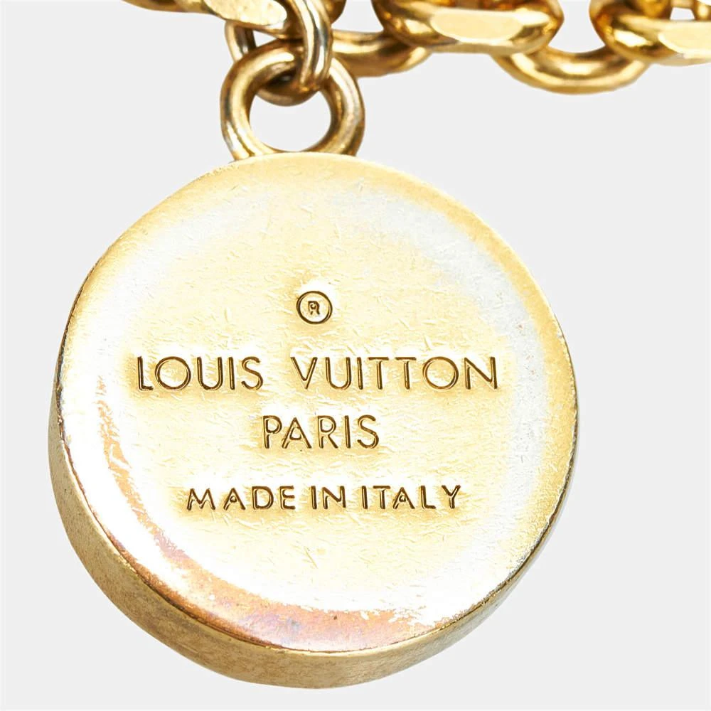 商品[二手商品] Louis Vuitton|Louis Vuitton Gold/Silver Kaleido V Bag Charm,价格¥3503,第4张图片详细描述