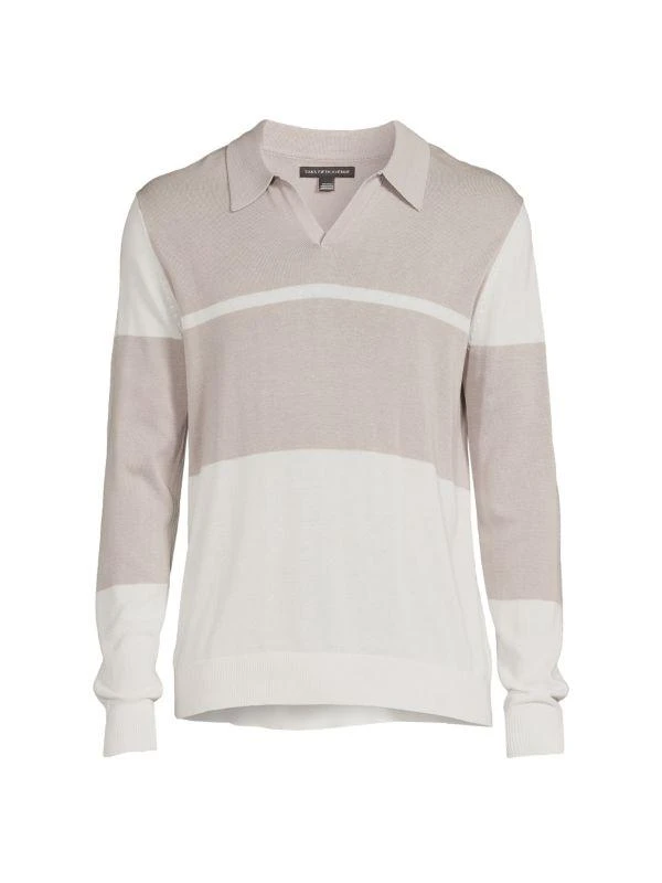 商品Saks Fifth Avenue|Colorblock Johnny Collar Sweater,价格¥159,第3张图片详细描述