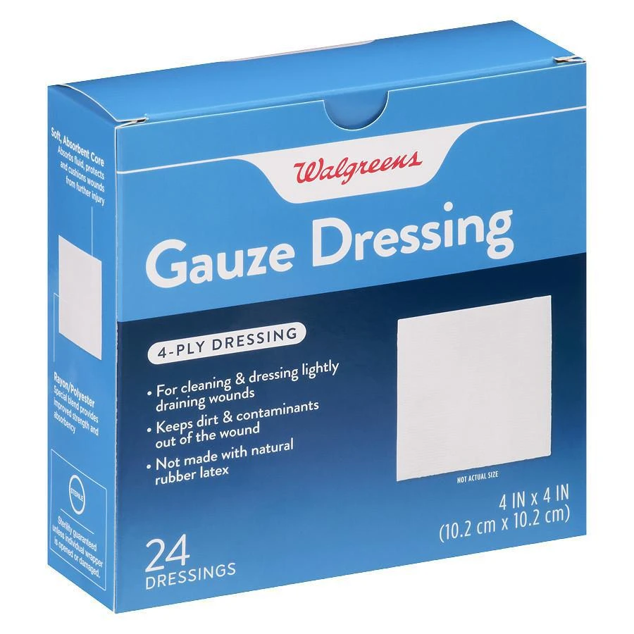 商品Walgreens|Gauze Dressing One Size,价格¥41,第1张图片