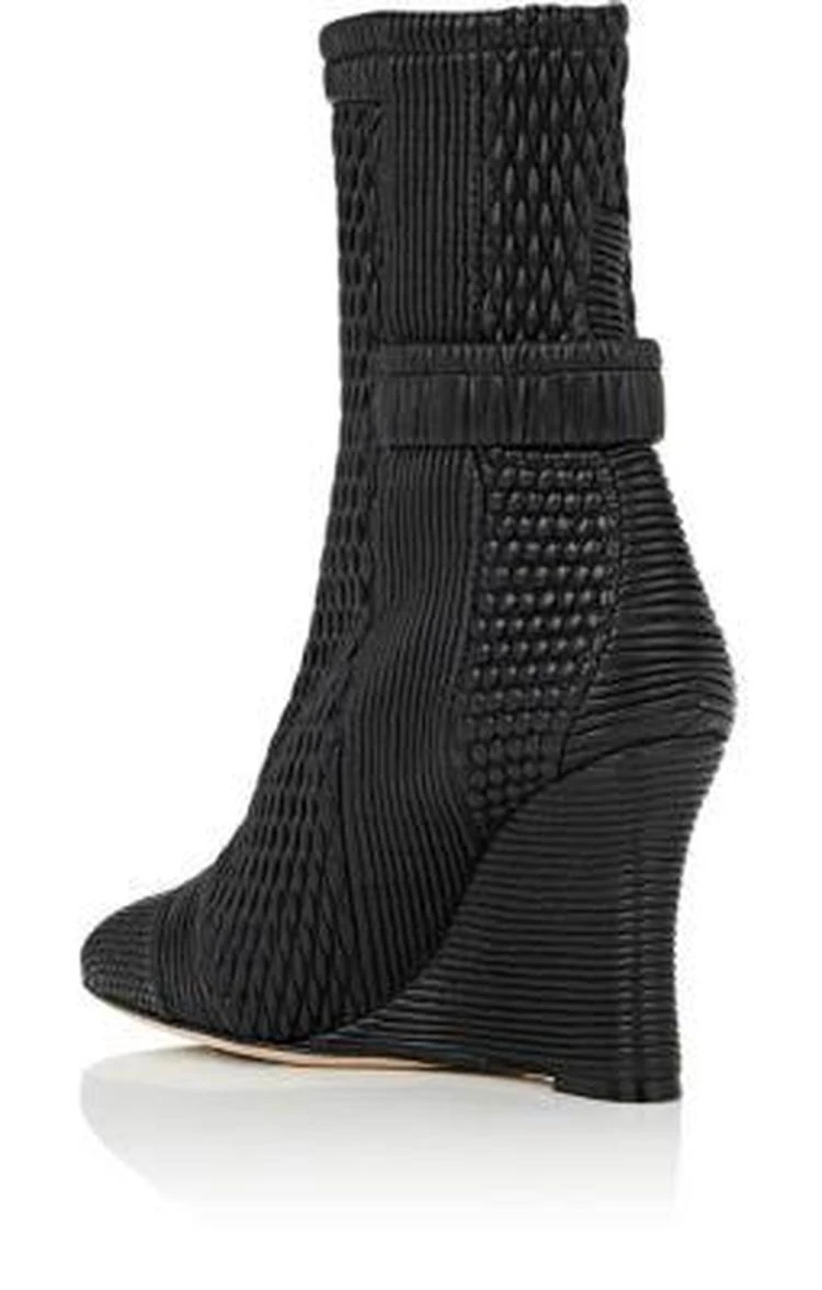 商品ALCHIMIA DI BALLIN|Polydon Quilted Leather Ankle Boots,价格¥11863,第3张图片详细描述