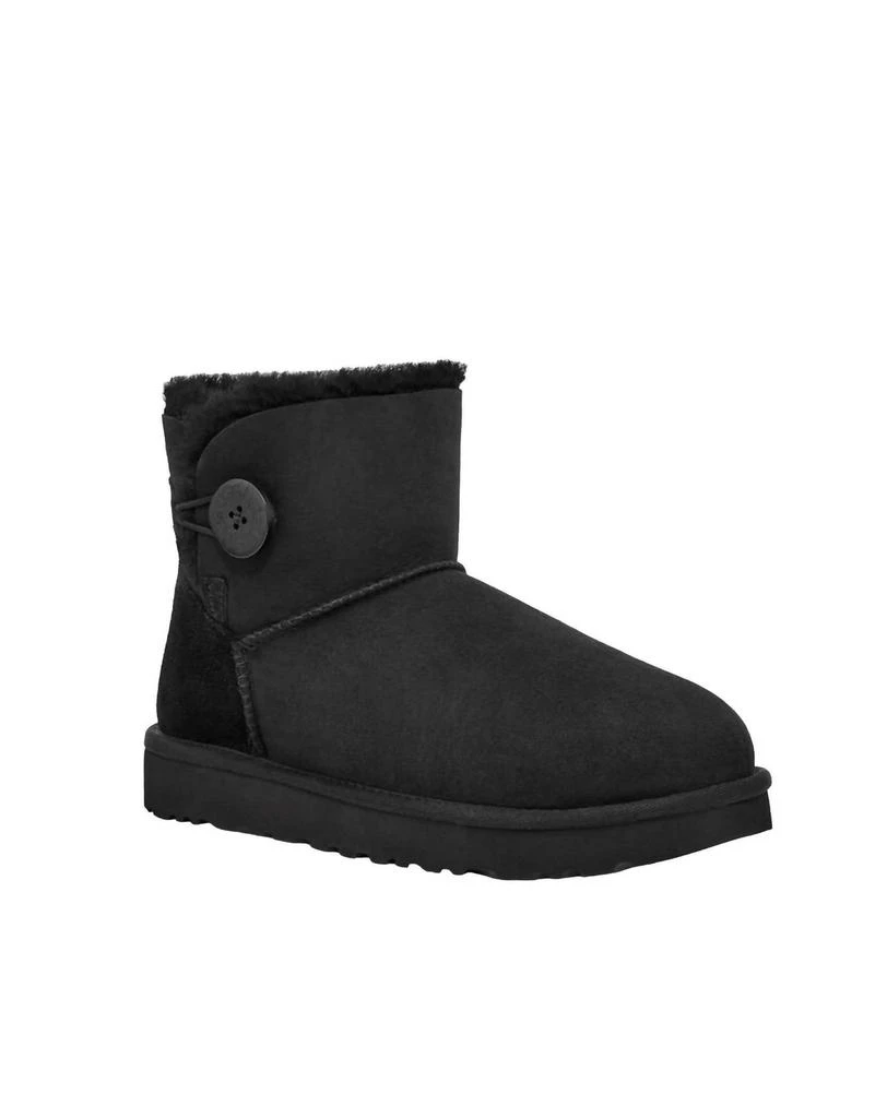 商品UGG|Women'S Mini Bailey Button Ii Boot in Black,价格¥1048,第2张图片详细描述