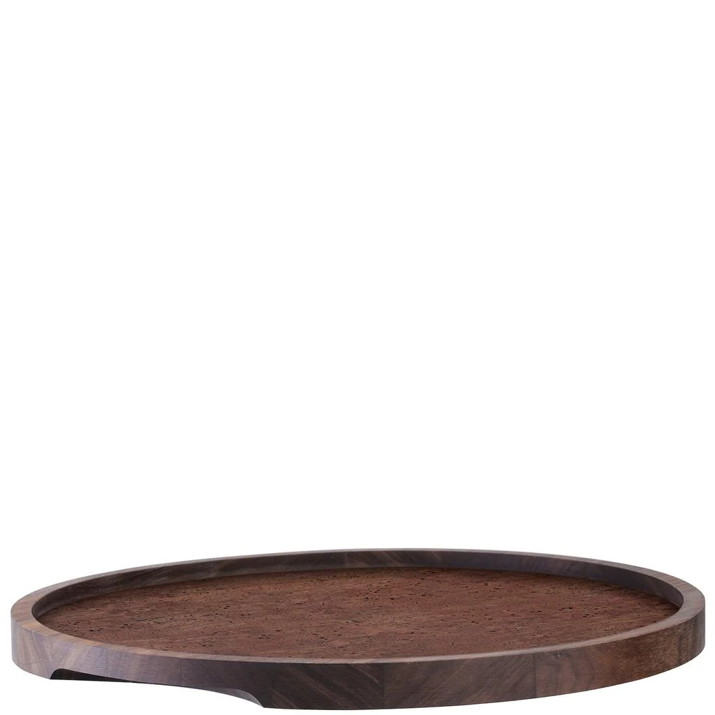 商品LSA International|City serving tray d40cm walnut-cork *,价格¥2051,第2张图片详细描述