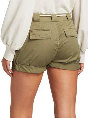 商品FRAME|Tie-Up Rolled Shorts,价格¥248,第2张图片详细描述