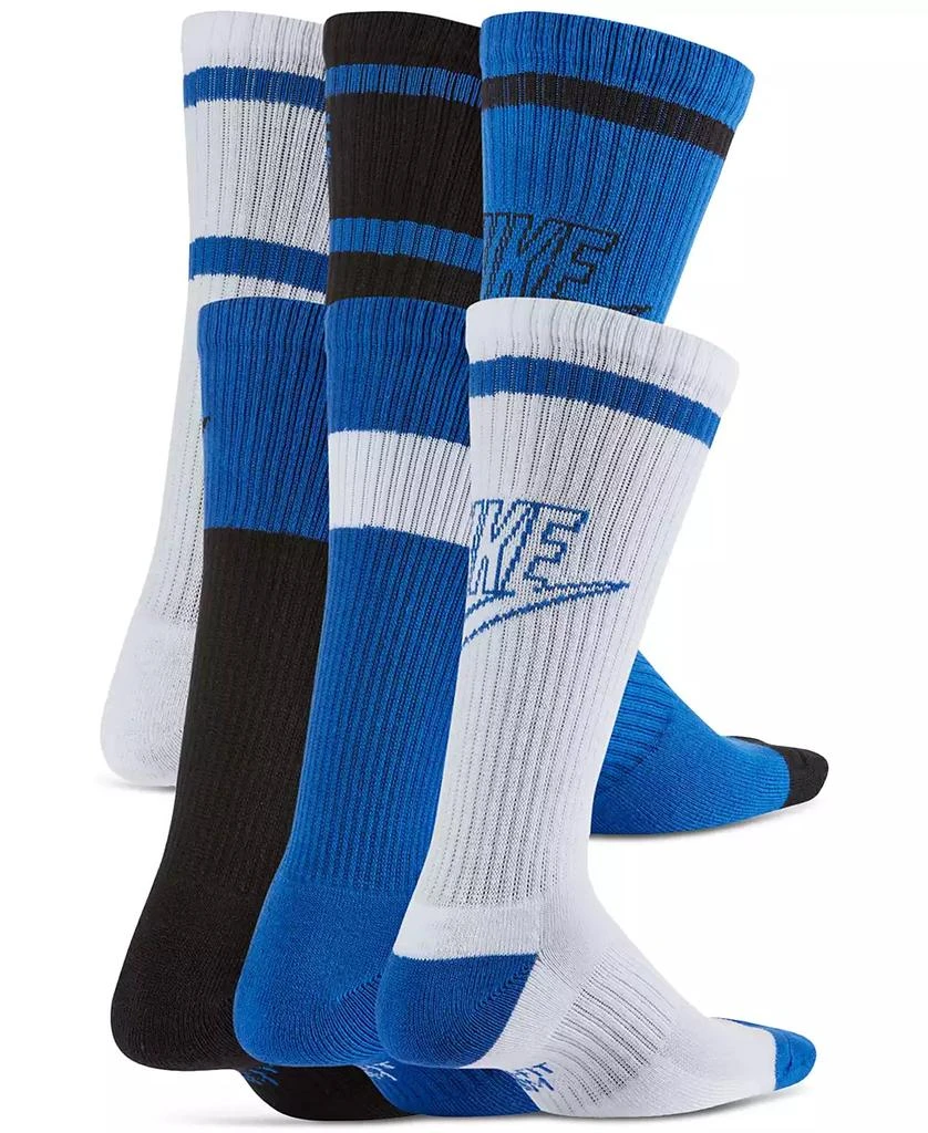 商品NIKE|Big Kids Everyday Cushioned Crew Socks, Pack of 6,价格¥126,第2张图片详细描述